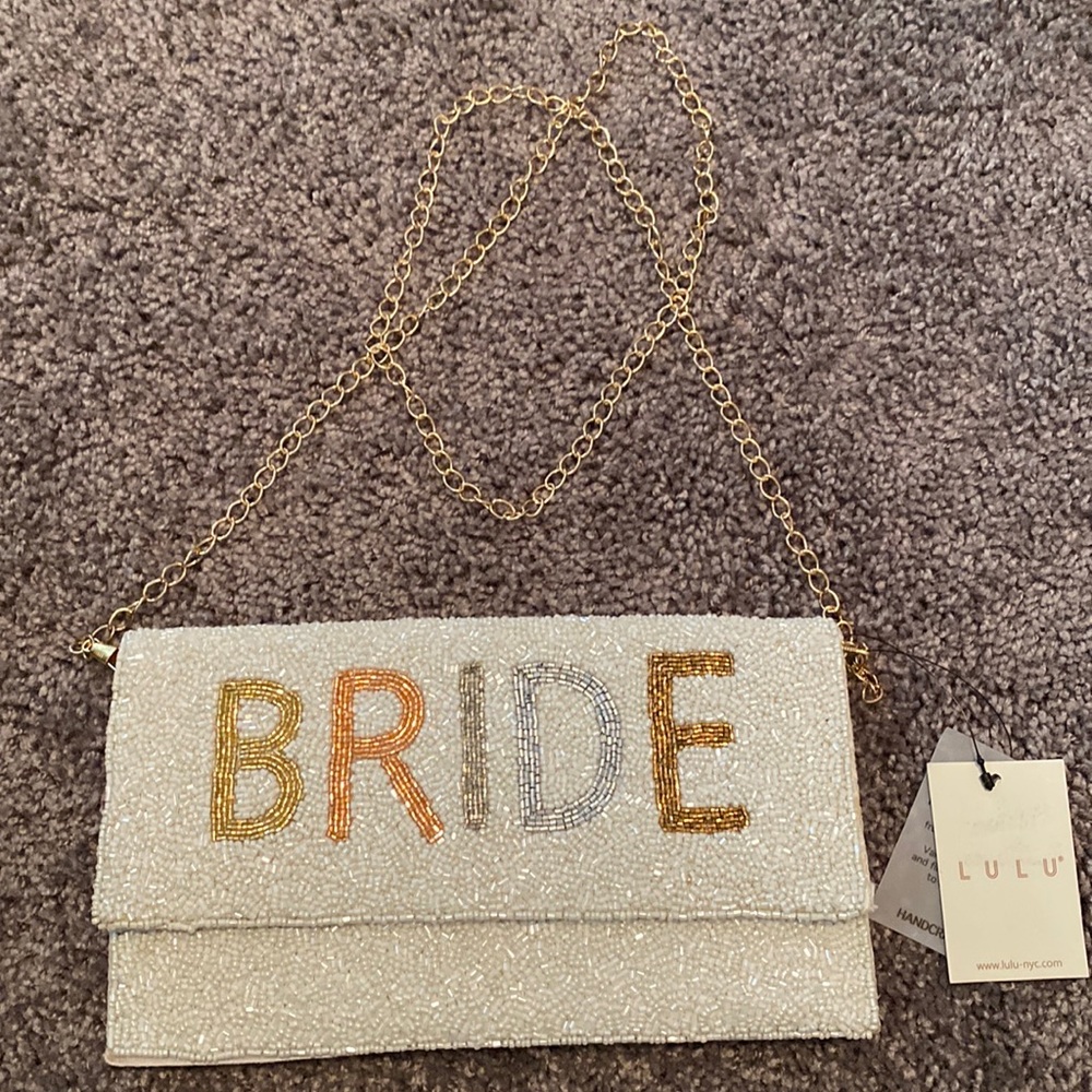 Lulu bride crossbody NWT